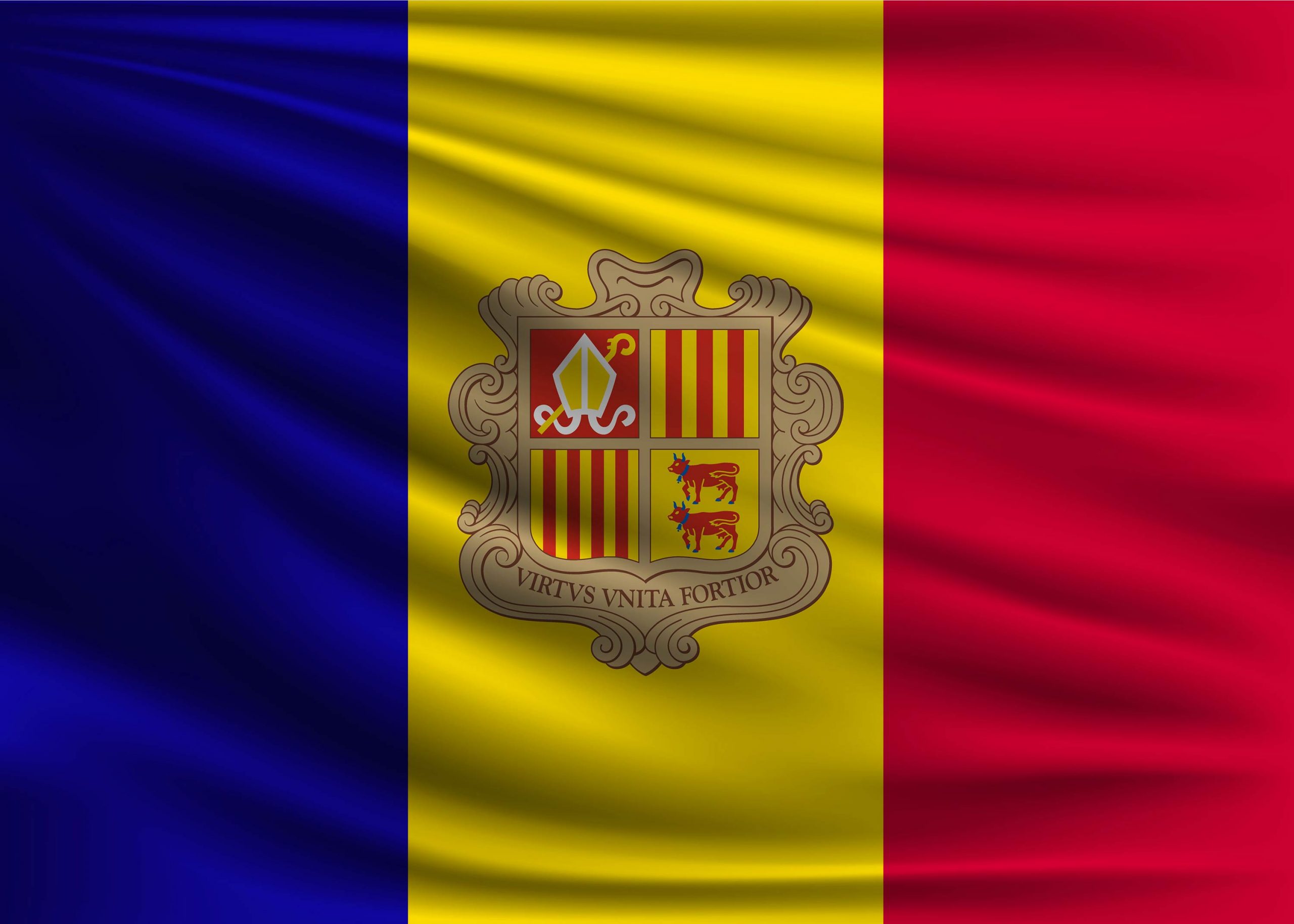 Andorra Flagge