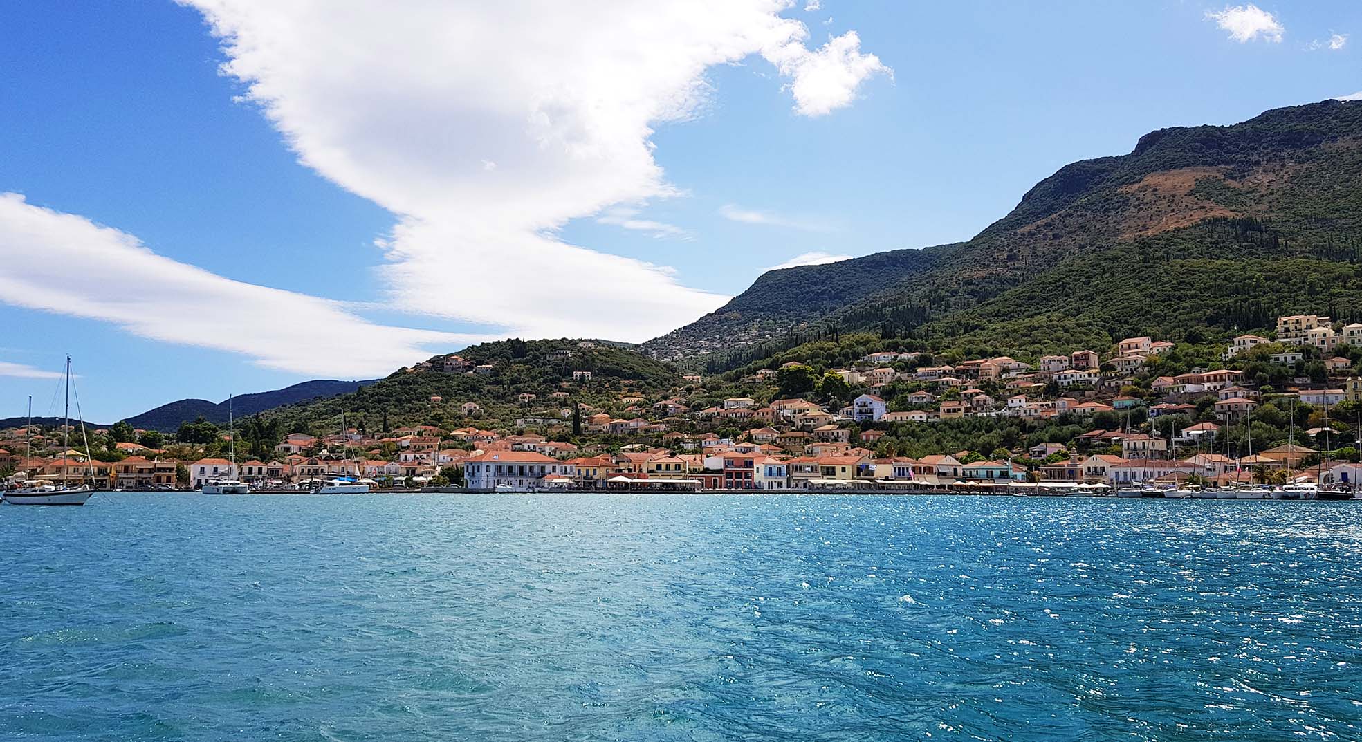 Bucht von Vathy auf Ithaka, Ionisches Meer
