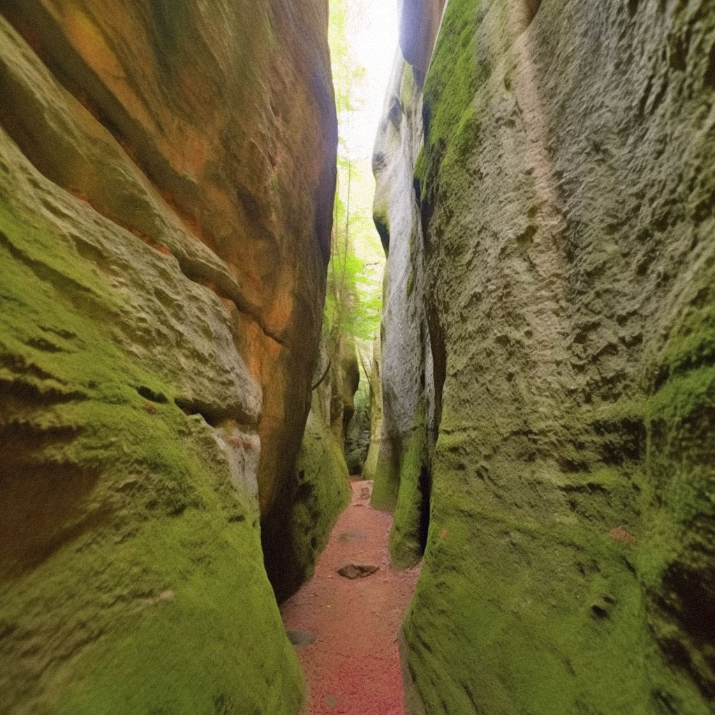 Hohlwege Vie Cave bei Pitigliano, Toskana