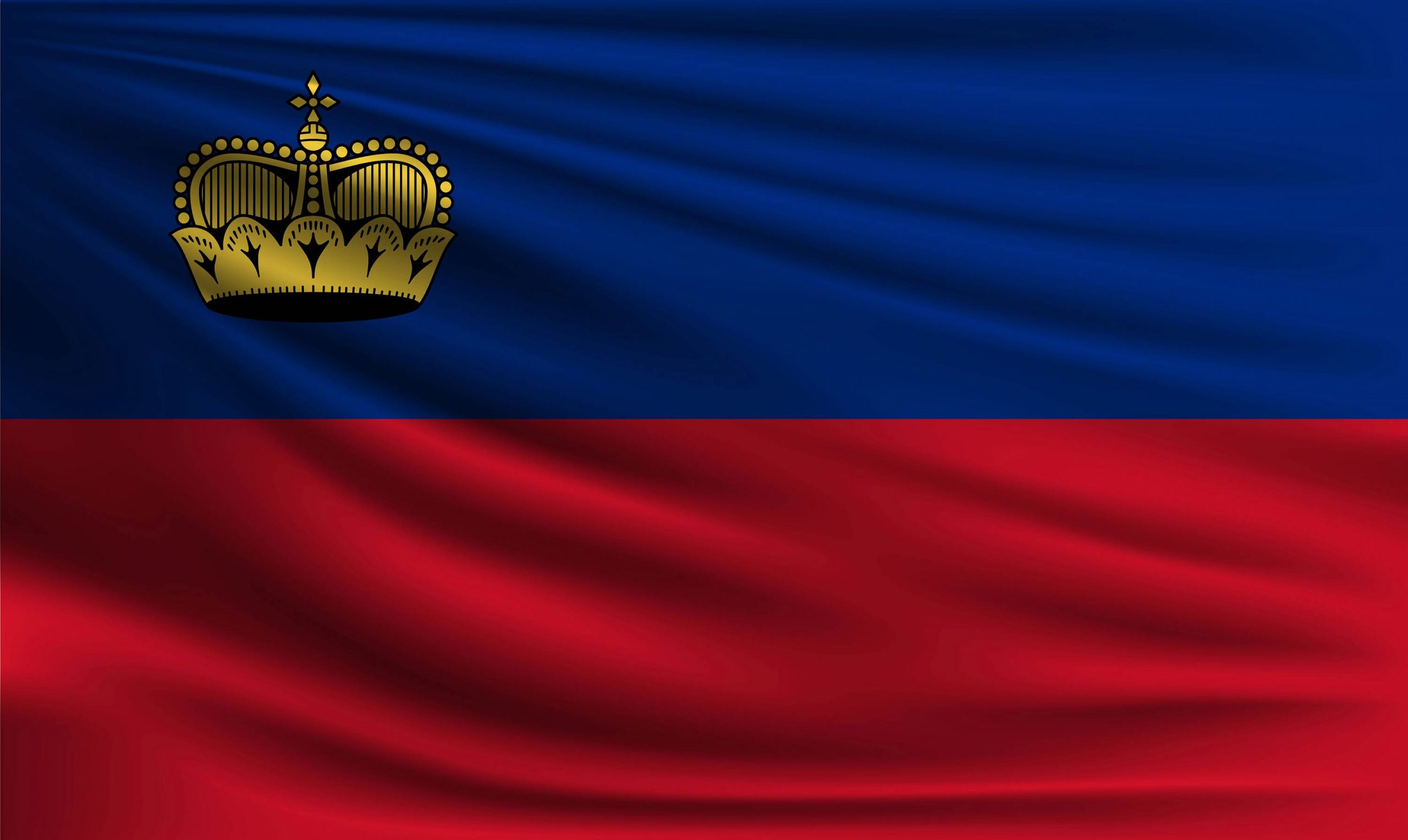 Liechtenstein Flagge