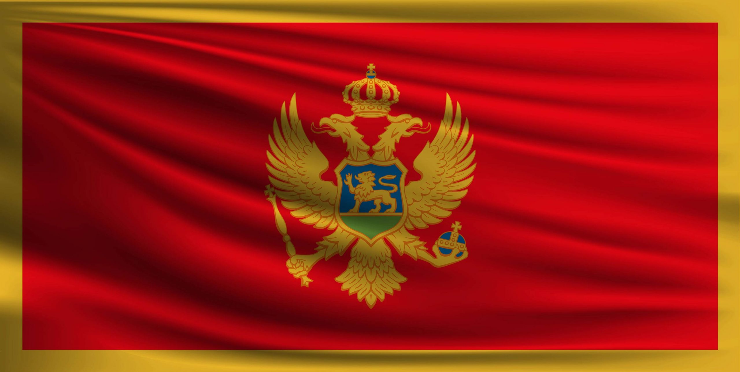 Montenegro Flagge