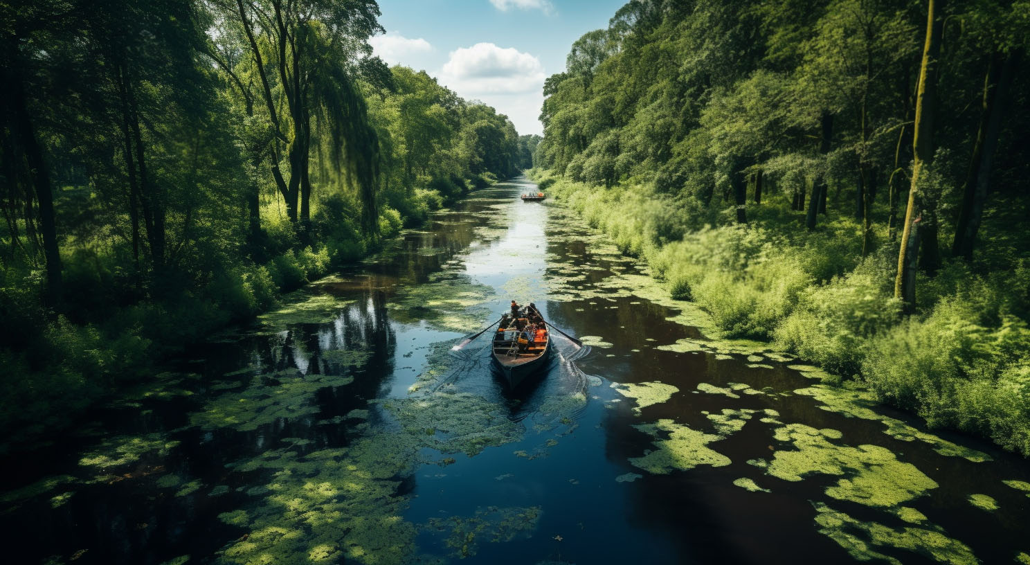 Spreewald in Brandenburg Spreewald in Brandenburg