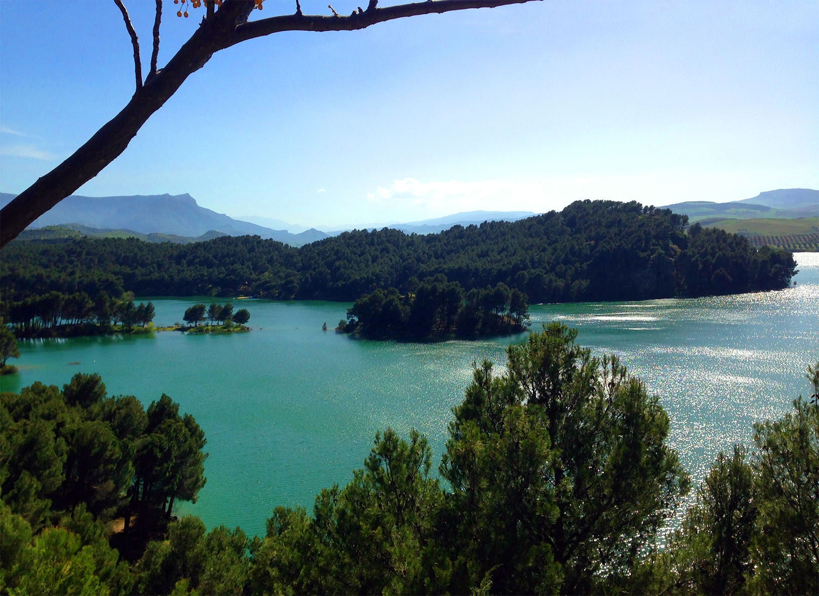 Stauseen des Río Guadalhorce, Malaga