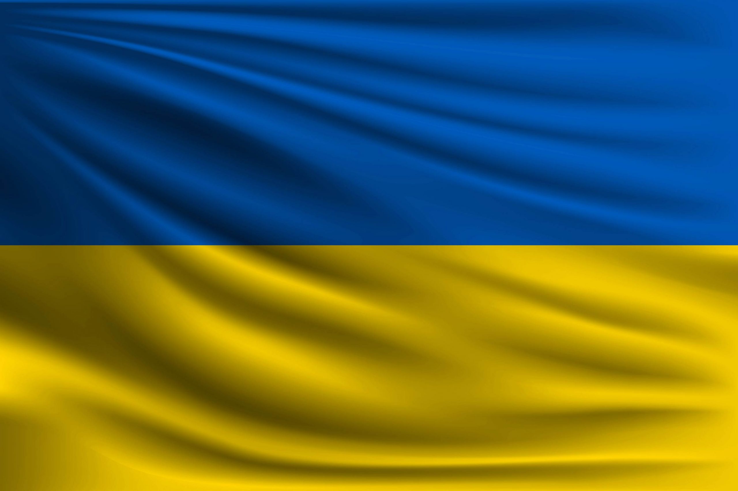 Ukraine Flagge