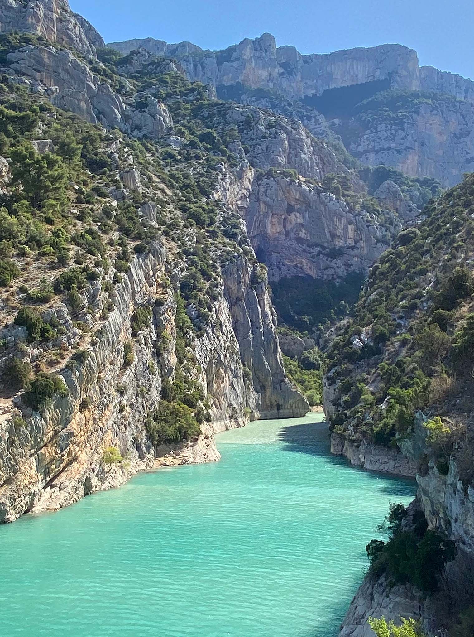 Verdonschlucht in der französischen Provence, Département Alpes-de-Haute-Provence Verdonschlucht in der französischen Provence, Département Alpes-de-Haute-Provence
